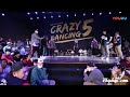 team acky vs team sweepy popping 5 on 5 8 4 crazy dancing vol. 5