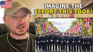 American Reacts to Policing the Funeral of Queen Elizabeth II - Operation London Bridge