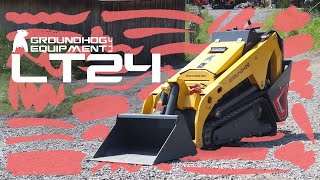 The Stand-On Skid Steer perfect for Home Improvement! The Groundhog LT24