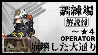 【アークナイツ】危機契約 訓練場 崩壊した大通り 低レアクリア 解説付【Arknights/明日方舟】