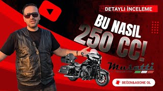 Musatti Dark Pow 250cc: Yerli Chopper İncelemesi!