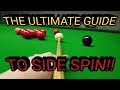 Snooker | Ultimate Guide to Side Spin | Tutorial