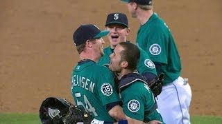 LAD@SEA: Wilhelmsen completes the combined no-hitter