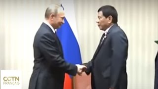 Duterte rencontrera son idole Poutine à Moscou