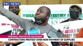 PPE Contractors Protest Over Non-Payment Of Supplies