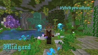 Server Midgard. Minecraft. Stavba výběhu pro allaye.