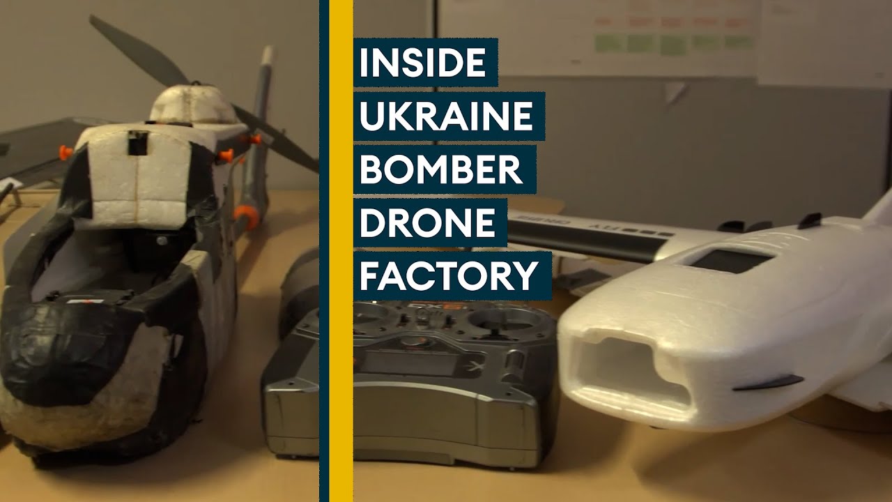 Inside The Lab Where Ukraine Makes Bomb-carrying Drones - YouTube