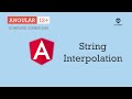 What is String Interpolation | Data Binding | Angular 12+