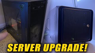 NAS Upgrade/Downgrade to Mini-ITX Intel N5105 Server!