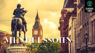 孟德爾頌 - 時時刻刻 - 四聲部混聲合唱與管風琴 - Mendelssohn - Hora est (1828) , MWV B 18