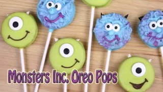 Monsters Inc. Oreo Pops - Pretty Little Bakers