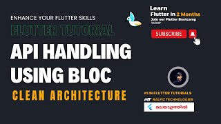 Bloc Part 3 | Mastering API Calls with BLoC in Flutter | Clean Architecture | #malayalam #flutter