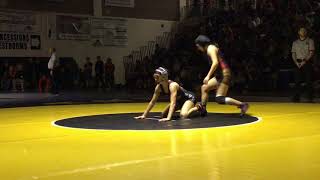 Trinity Lien (Kelso) vs Kayla Brosius (Union) 115 Finals