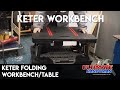 Keter folding workbench/table Keter folding workbench/table