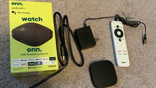 Walmart ONN 4K UHD Android tv box $30! Unboxing and Review!