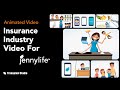 Animated video| Insurance industry | By Transpixel Studio