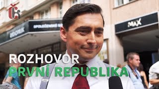 Jiří Vyorálek v rozhovoru z natáčení První republiky 3