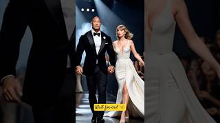 Dwayne Johnson and Tailor Swift's amazing performance on AGT #shorts #agt