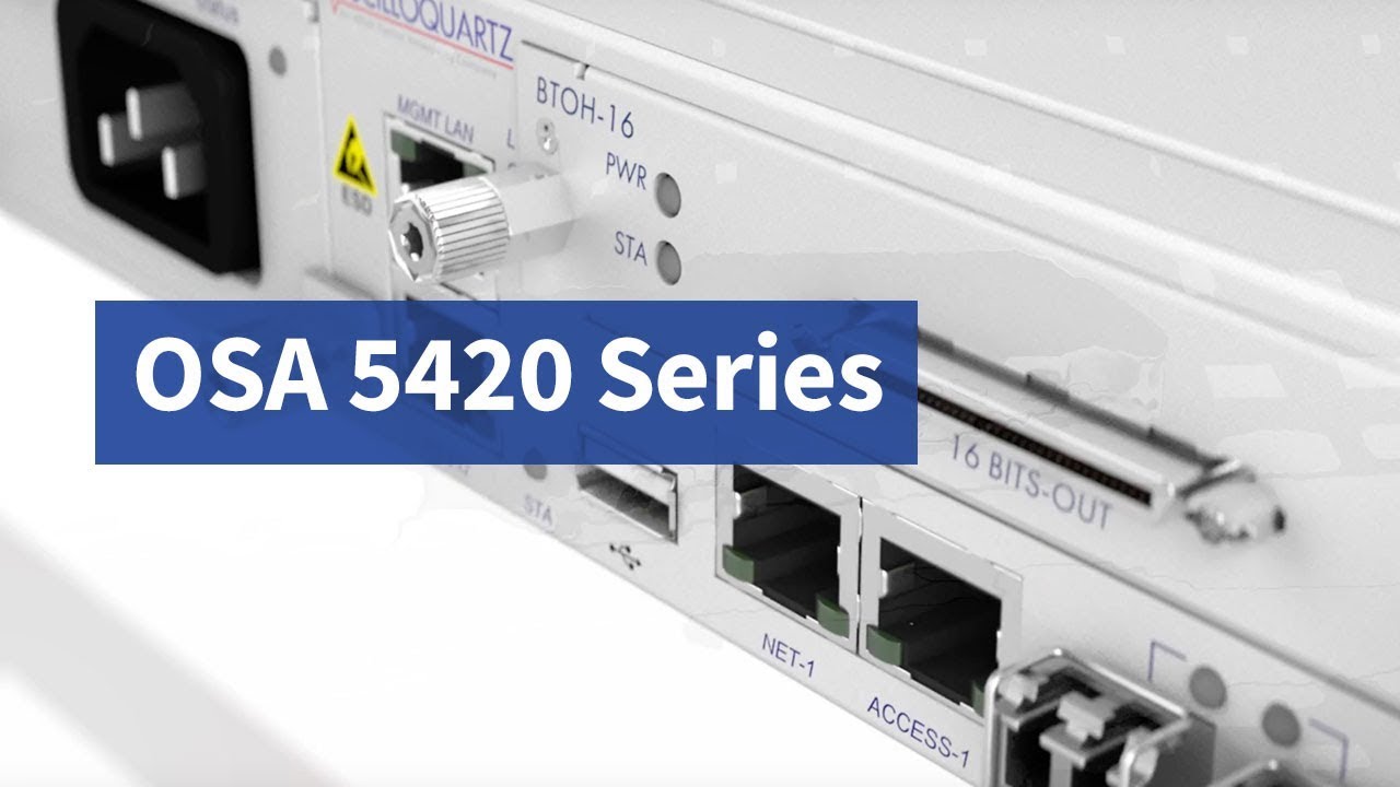Osa 5420 Series Youtube