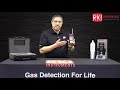 rki gx 6000 6 gas monitor demonstration intro