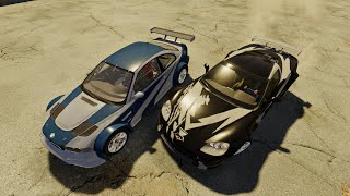 Bounty Hunter Cross vs Razor | Need For Speed Most Wanted