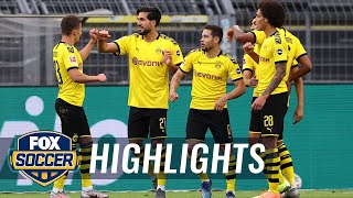 Dortmund earns much needed three points, blanks Hertha Berlin 1-0 | 2020 Bundesliga Highlights