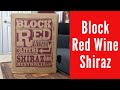 Block Red Wine Shiraz Boxed Wine Review