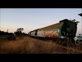 onerail 4174s el63 vintage gm46 el51 grain train from snowtown south australia 16th november 2021