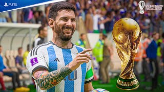 FIFA 23 - Argentina ● Road to World Cup 2022 Final - PS5™ [4K60fps]