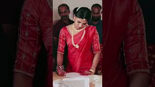 A kerala hindu-christian interreligious marriage. #mallu #keralawedding #mallucouple #couplegoals
