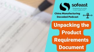 Unpacking the Product Requirements Document