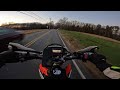 ride with me nye 2024 crf250l raw sound