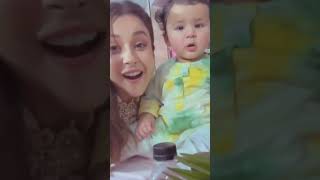 Shehnaaz Gill's CUTE video with Bharti Singh's son Laksh aka Gola #shorts #shehnaazgill