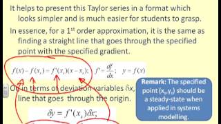 Linearisation 2