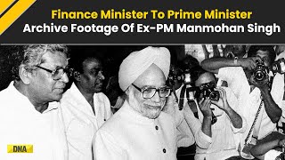 Manmohan Singh Death: In Video, Journey Of Ex-PM Manmohan From Finance Minister To Prime Minister