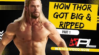 Chris Hemsworth Transformation Secrets Revealed! Pt 1 of 2! Big and Ripped in 20 Weeks?