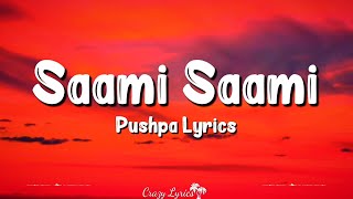 Saami Saami (Lyrics) HINDI VERSION - Pushpa | Sunidhi Chauhan, Allu Arjun, Rashmika Mandanna