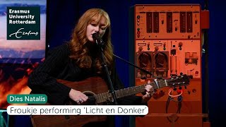 Froukje performing 'Licht en Donker' live - Dies Natalis 2021