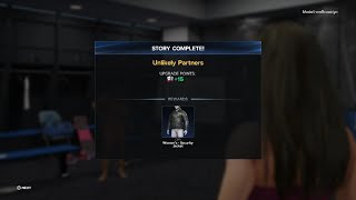 WWE 2K23 PS5 My Rise The Legacy - Unlikely Partners