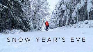 Snow Year's Eve - 52km of silent hiking in the High Fens