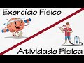 ATIVIDADE FÍSICA X EXERCÍCIO FÍSICO