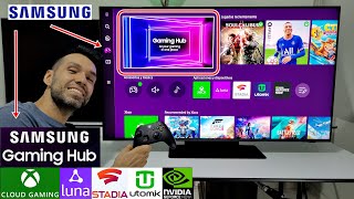Samsung Gaming Hub para Smart TVs: Review y Opiniones / Xbox Cloud Gaming Geforce Now Amazon Luna