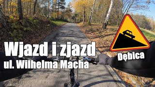 Dębica wjazd i zjazd ul. Wilhelma Macha