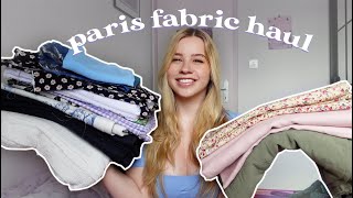 all the fabric I got in Paris | French fabric haul | Fionasdf