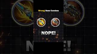 Wrong Item Combos To Avoid