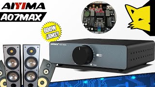 🔊Sorprendente Amplificador 🔴AIYIMA A07MAX🔴 l TPA3255 l 👉¡LO PROBAMOS, ABRIMOS Y REVISAMOS A FONDO!😎