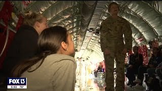 Air Force tanker, carrying students on STEM field trip, makes emergency landing at MacDill