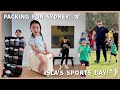 ANG HIRAP NA MAG IMPAKE! ANG DAMI! ISLA'S FIRST EVER SPORTS DAY! ❤️ | rhazevlogs