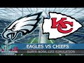 Philadelphia Eagles vs Kansas City Chiefs - Super Bowl LVII Full Game Highlights (Madden 23 Sim)