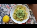 Pasta al pesto di limoni